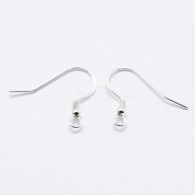 925 Sterling Silver Earring Hooks STER-K167-053B-S-1