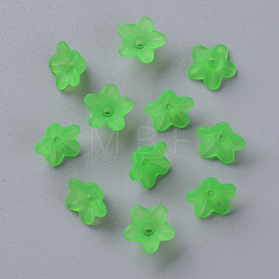 Transparent Acrylic Beads X-PL554-13-1
