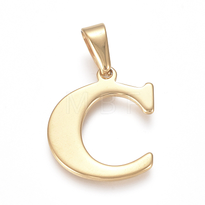 304 Stainless Steel Pendants STAS-F106-95G-C-1