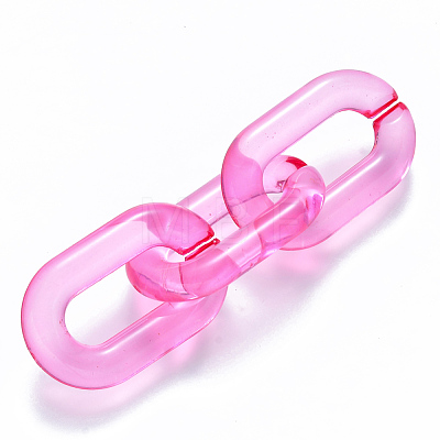 Transparent Acrylic Linking Rings OACR-S036-006A-J04-1