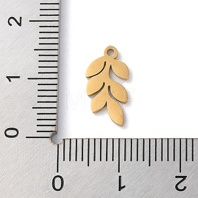 304 Stainless Steel Pendants STAS-P338-06G-1