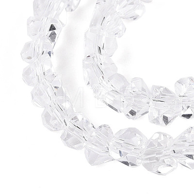 Transparent Glass Beads Strands X-GLAA-N018-4mm-09-1