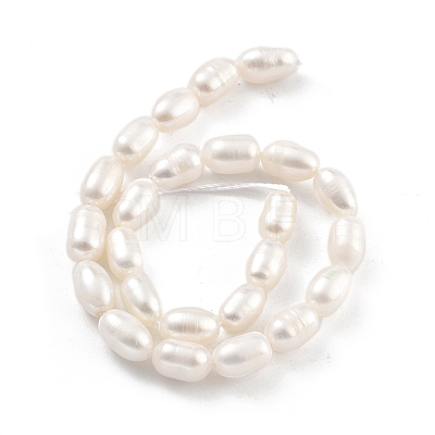 Natural Cultured Freshwater Pearl Beads Strands PEAR-P062-06E-1