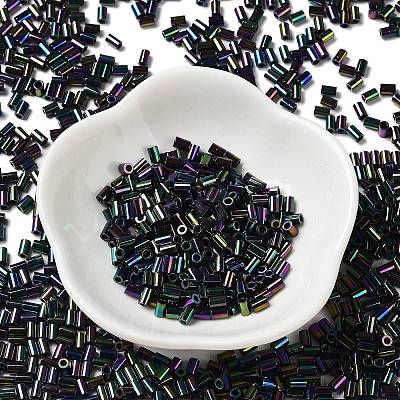 Glass Round Bugle Beads SEED-Z002-A-A01-1