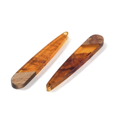 Resin & Wood Pendants WOOD-F015-01C-1