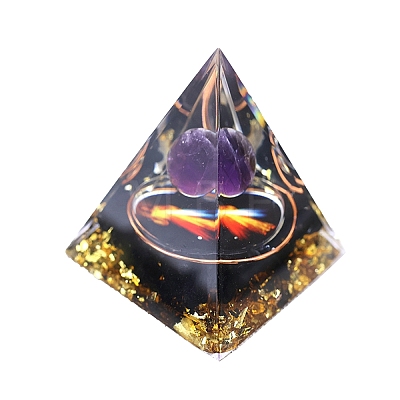 Orgonite Pyramid Resin Energy Generators PW-WG92C3C-01-1