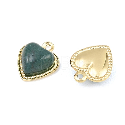 Natural Moss Agate Pendants GG-CBA110A-01G-1