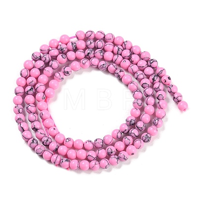 Synthetic Turquoise Beads Strands G-U004-02O-1