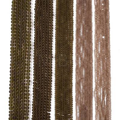 Transparent Glass Beads Strands EGLA-A034-T10mm-MD16-1