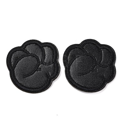 Computerized Embroidery Imitation Leather Self Adhesive Patches DIY-G031-01A-1