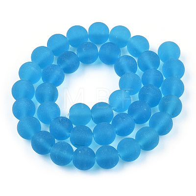 Transparent Glass Beads Strands LS-GLAA-T032-T10mm-MD06-1