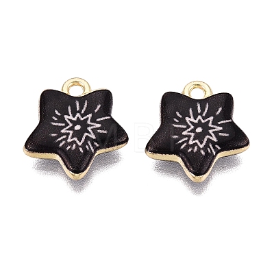 Printed Alloy Pendants PALLOY-SZC0008-10B-1
