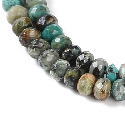 Natural African Turquoise(Jasper) Beads Strands G-N342-28A-1