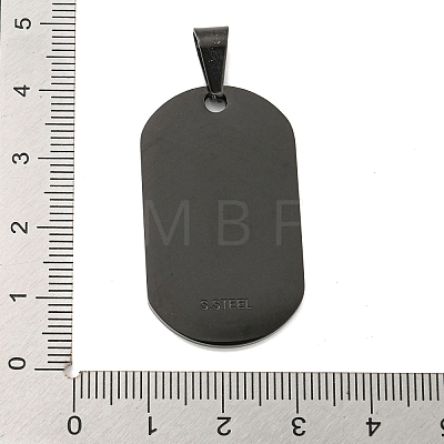 316 Surgical Stainless Steel Pendants STAS-E212-123EB-01-1