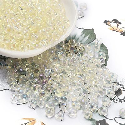 6/0 Inside Colours Fringe Glass Seed Beads X1-SEED-A034-03I-1