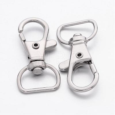 Iron Swivel Lobster Claw Clasps E341-5-1