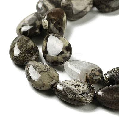 Natural Wealth Stone Jasper Beads Strands G-L242-32-1