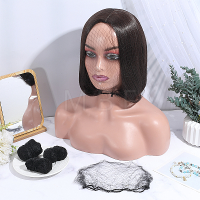 Nylon Stocking Wig Caps DIY-WH0750-333A-1