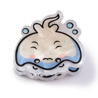 Cute Mini Sea Animal Acrylic Claw Hair Clips PHAR-A012-03E-1