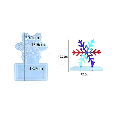 Proud DIY Glue Mold Christmas Three-dimensional Ornaments Silicone Mold Desktop Decoration Cross-border Supply PW-WG1E03F-04-1