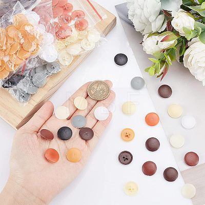 CHGCRAFT 450Pcs 9 Colors Plastic Screw Covers DIY-CA0004-12-1