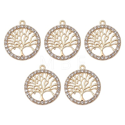 Alloy Crystal Rhinestone Pendants FIND-YW0003-63-1