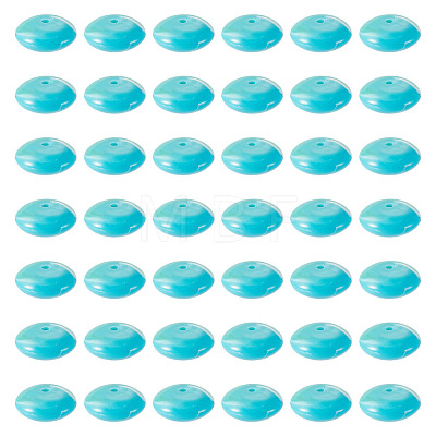 80Pcs 61G Acrylic Imitation Gemstone Beads MACR-TADJ0001-10I-1