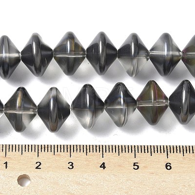 Electroplate Glass Beads Strands EGLA-G038-01A-HP03-1