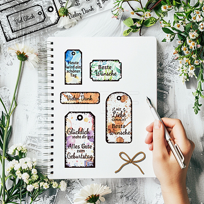 Custom Summer Theme PVC Plastic Clear Stamps DIY-WH0631-0062-1