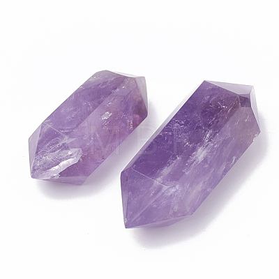 Natural Amethyst Pointed Home Decorations G-N0320-05-1