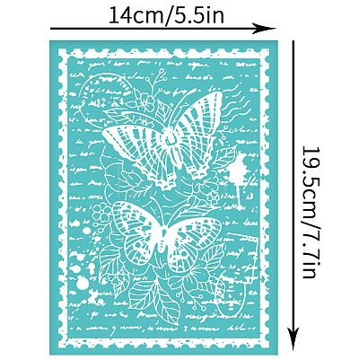 Self-Adhesive Silk Screen Printing Stencil DIY-WH0337-078-1