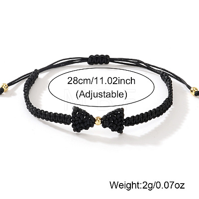 Handmade Fiber Thread Braided Bracelets for Women LS-JL9733-2-1