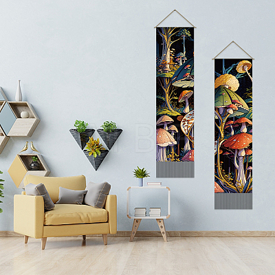 Polyester Decorative Wall Tapestrys AJEW-WH0399-019-1
