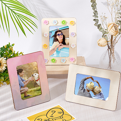 Wood Photo Frames WOOD-WH0024-121B-1