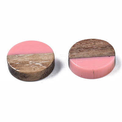Resin & Wood Cabochons RESI-S358-70-H41-1