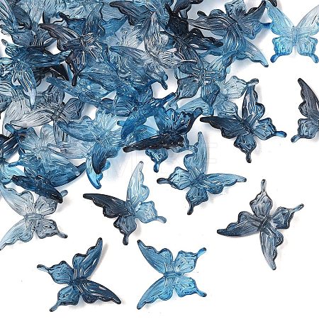 50Pcs Transparent Acrylic Beads TACR-YW0003-35D-1