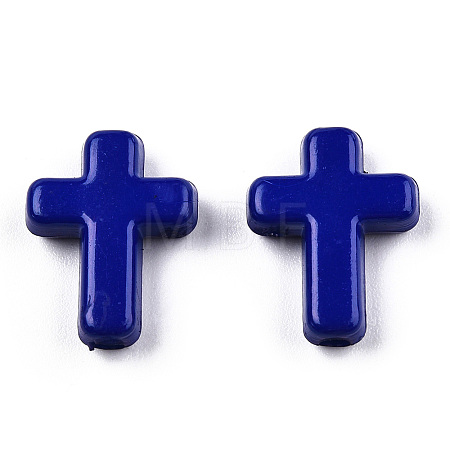 Opaque Acrylic Beads SACR-436-9-1