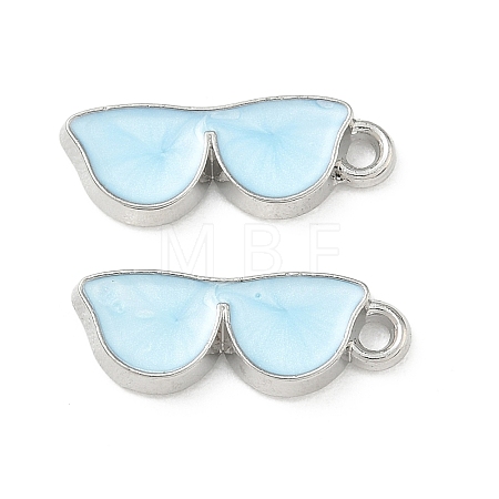 Alloy Enamel Pendants FIND-D044-02P-1