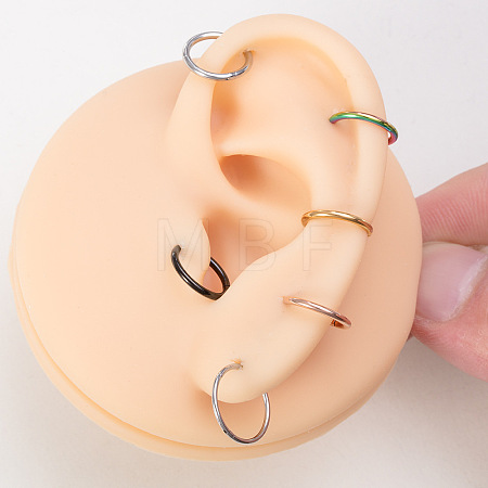 316L Surgical Stainless Steel Cartilage Earrings WGCE3BC-14-1