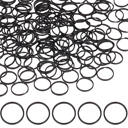 200Pcs Iron Split Key Rings IFIN-SC0001-54-1