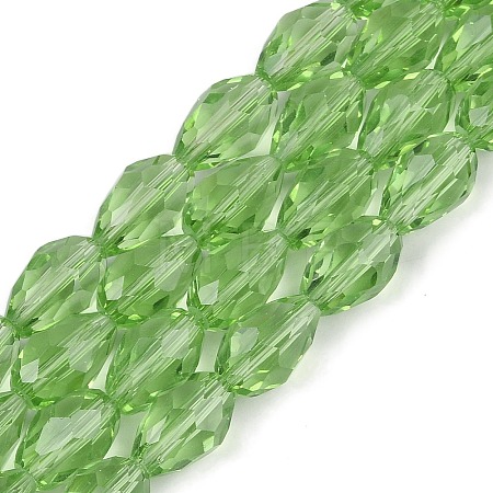 Transparent Glass Beads Strands EGLA-N013-T4mm-D13-1