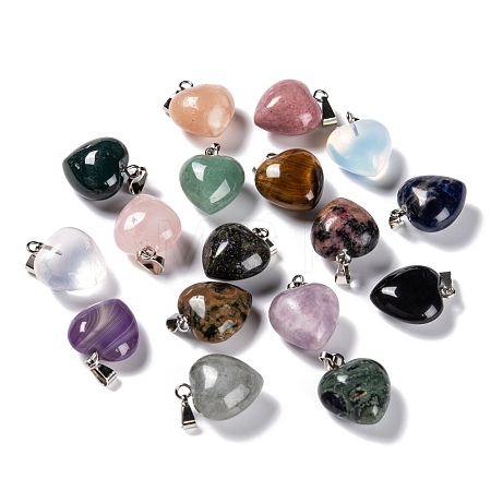 Natural & Synthetic Gemstone Pendants G-I311-A-1
