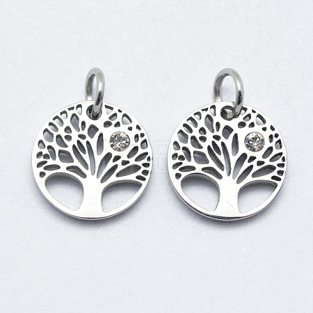 316 Surgical Stainless Steel Pendants STAS-K178-11P-1