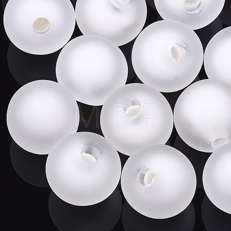 Transparent Acrylic Beads TACR-S148-13M-1