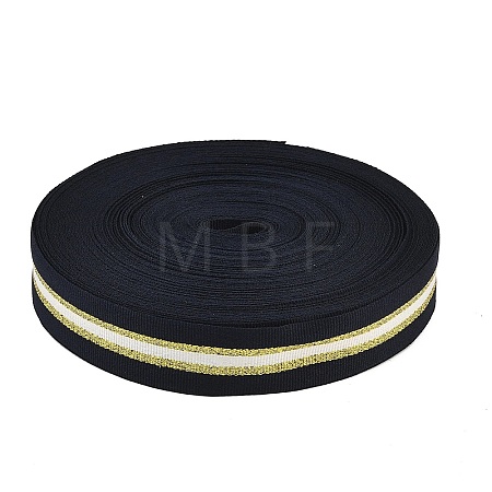 Polyester Glitter Jacquard Ribbon FB-XCP0001-07-1