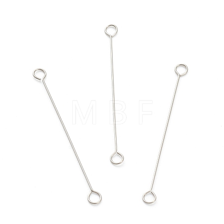 Non-Tarnish 316 Surgical Stainless Steel Eye Pins STAS-P277-A04-P-1