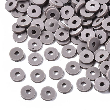 Handmade Polymer Clay Beads X-CLAY-Q251-6.0mm-104-1