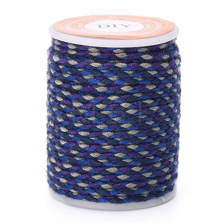 4-Ply Polycotton Cord with Metallic Thread OCOR-Z003-D15-1