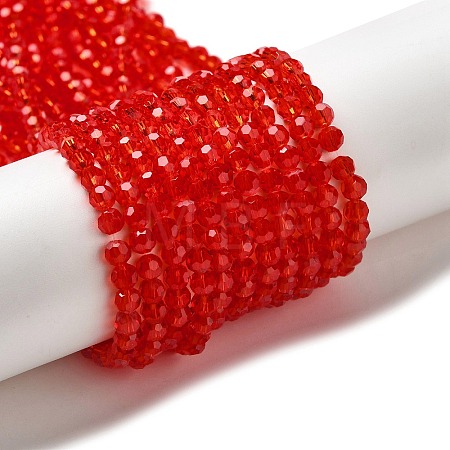 Transparent Glass Beads Strands EGLA-A035-T4mm-D01-1