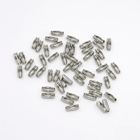 Tarnish Resistant 304 Stainless Steel Ball Chain Connectors STAS-G113-80P-1